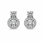 Load image into Gallery viewer, Aurora Halo Drop Earrings