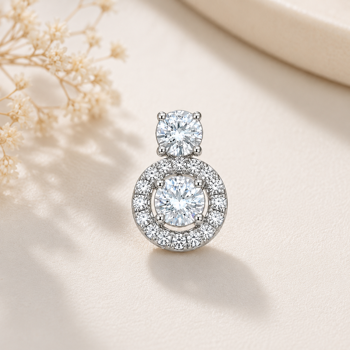 Dual halo radiance pendant