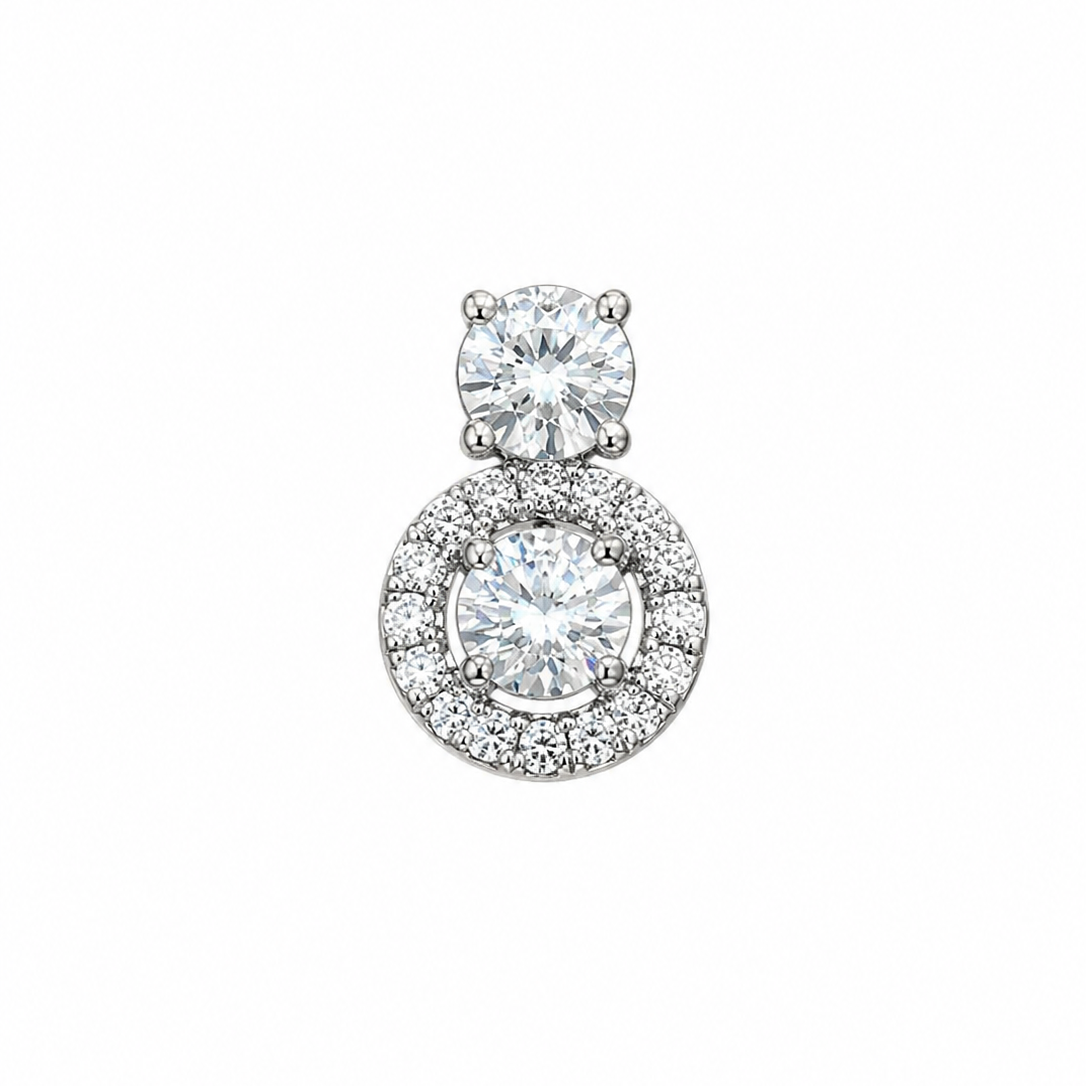 Dual halo radiance pendant
