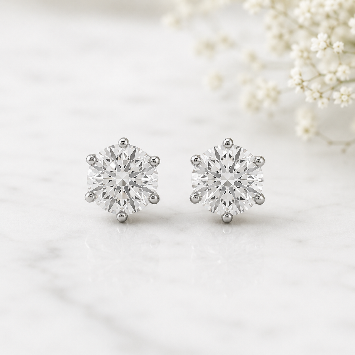 Eternal spark solitaire stud