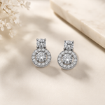 Load image into Gallery viewer, Aurora Halo Drop Earrings
