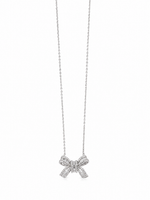 Load image into Gallery viewer, Serti Lumière Bow Pendant
