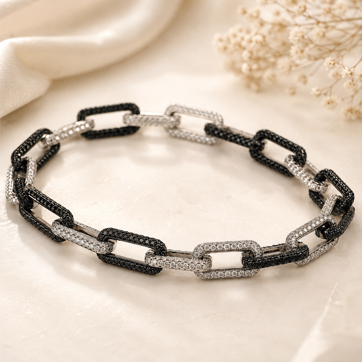 Midnight link bracelet