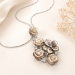 Load image into Gallery viewer, Moonblush Bloom Pendant
