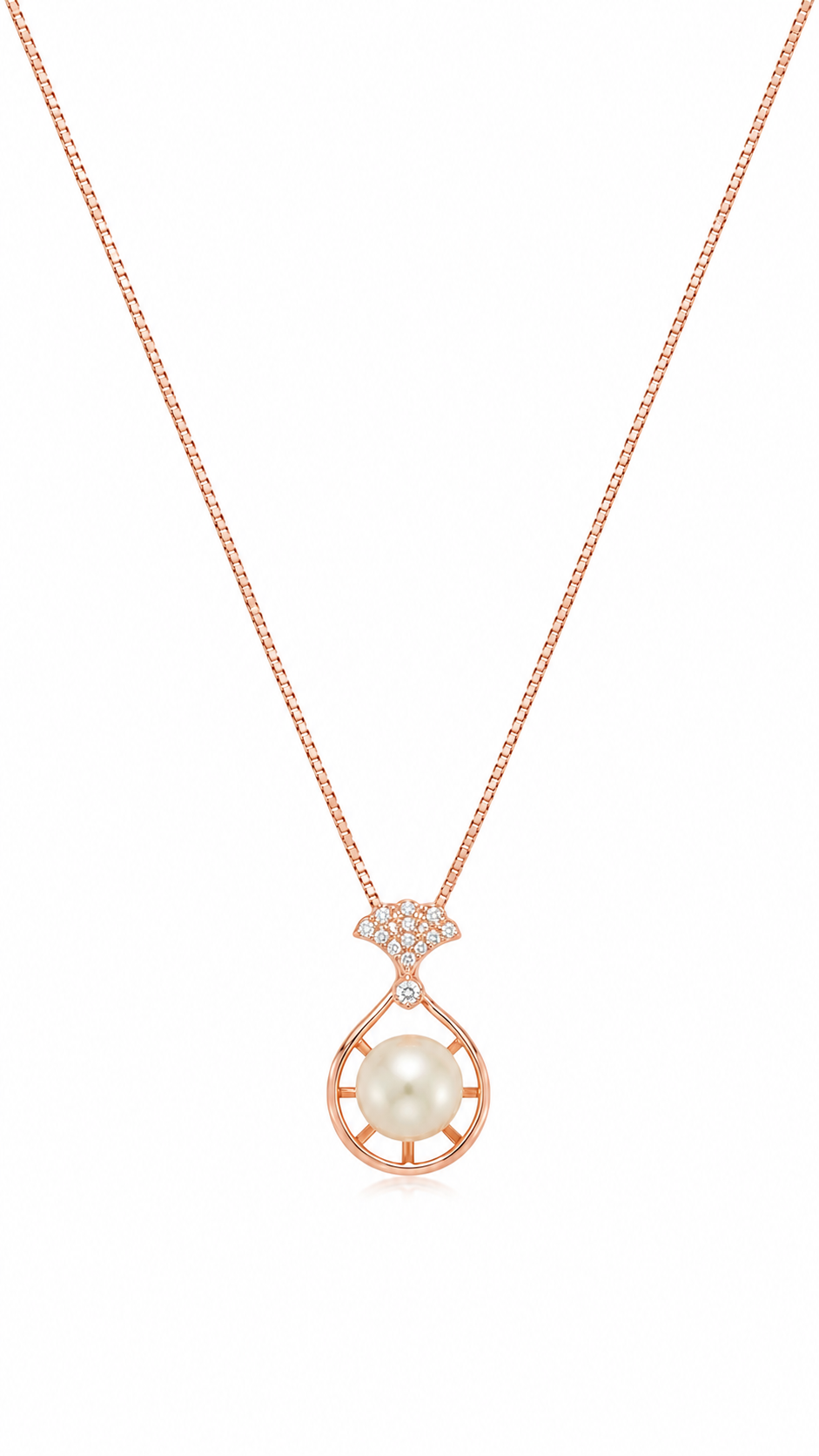 Celestia pearl pendant