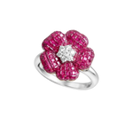 Load image into Gallery viewer, Serti Rosé Bloom Ring
