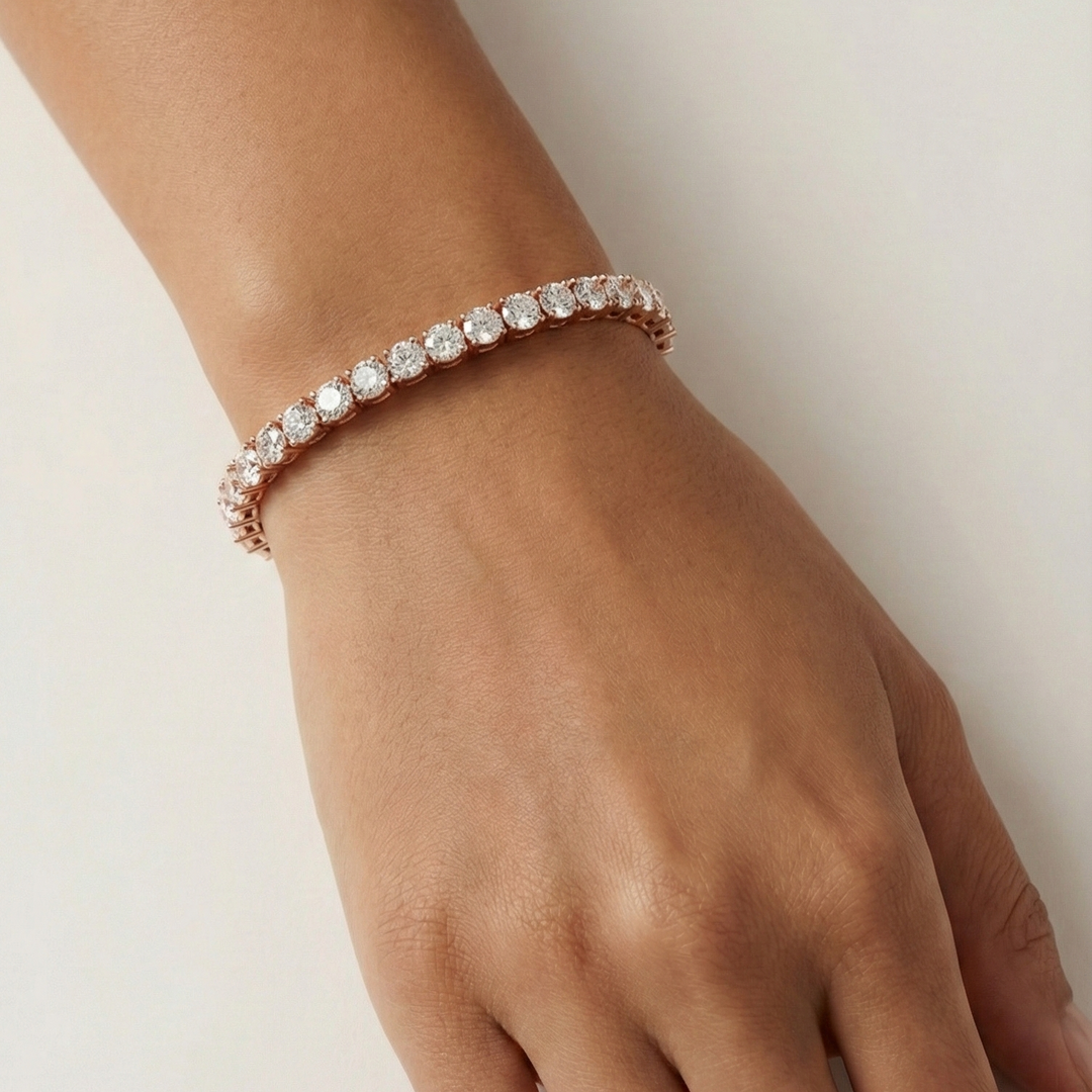 Lumi Rose Tennis Bracelet
