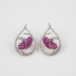 Load image into Gallery viewer, Elara Dewdrop Serti Earrings
