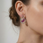 Load image into Gallery viewer, Elara Dewdrop Serti Earrings
