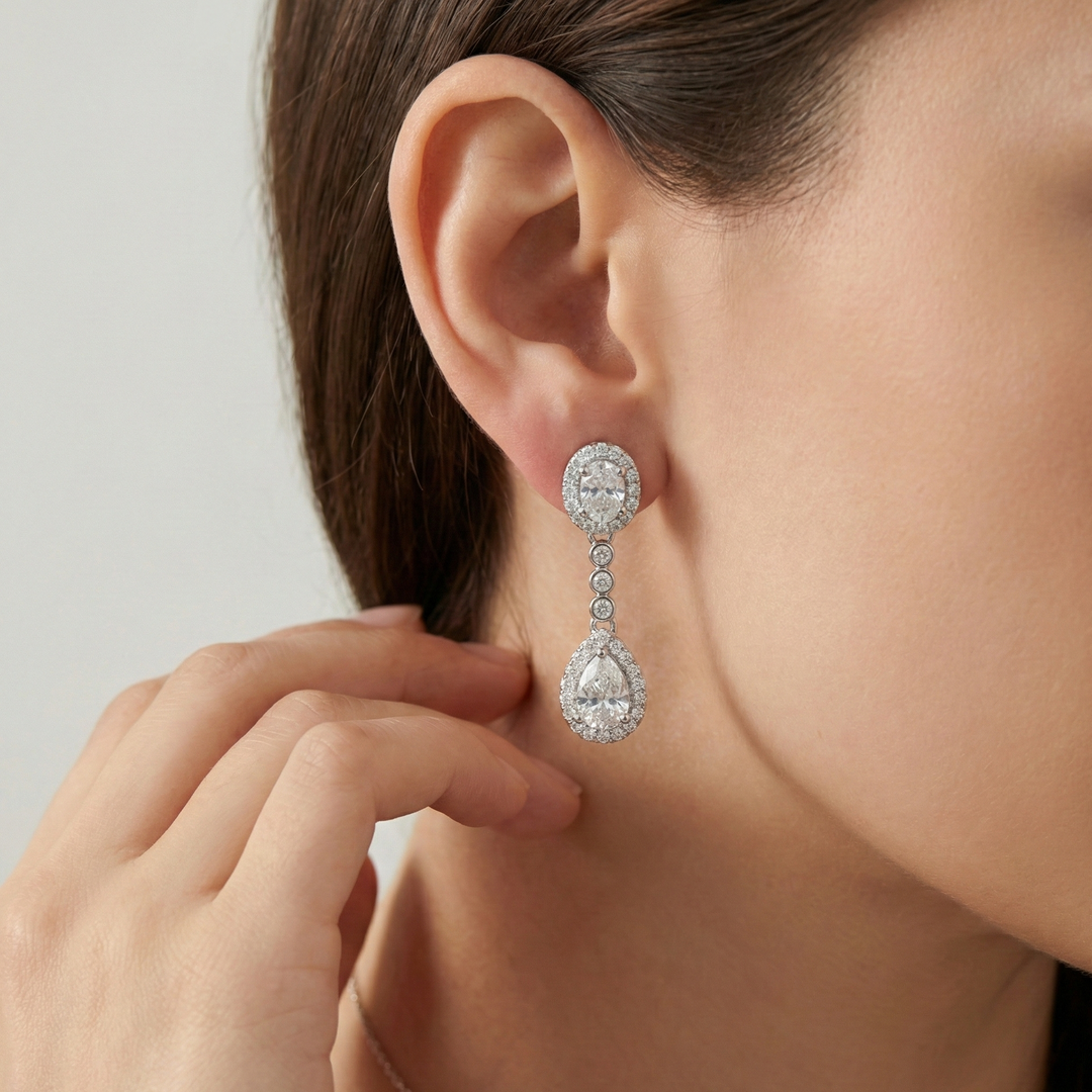 Luminous Tear Drop Necklace