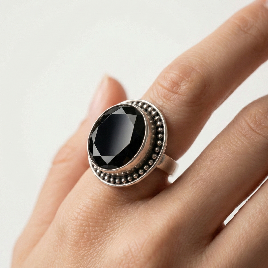 Obsidian Ring